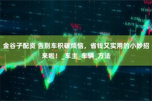 金谷子配资 告别车积碳烦恼，省钱又实用的小妙招来啦！_车主_车辆_方法